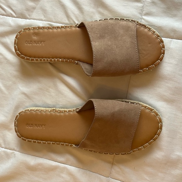 NEW, NEVER WORN - Old Navy Suede Sandals - Picture 6 of 6